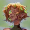 Логотип телеграм канала @zoro_fly — 🌿Заря рисует🌿