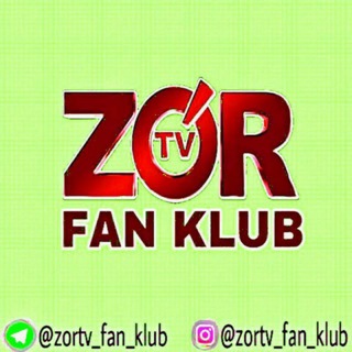 Telegram kanalining logotibi zortv_fan_klub — ZO'R TV FAN KLUB