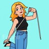 Логотип телеграм канала @zozh_bez_zanudstva — ЗОЖ как привычка с Аней
