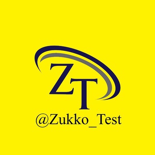 Telegram kanalining logotibi zukko_test — Zukko Test