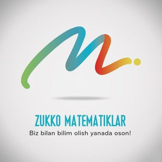 Telegram kanalining logotibi zukkomatematiklar — Zukko Matematiklar | 📚