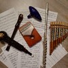 Логотип телеграм канала @zvuki_v_golove — 🎼 Звуки в голове