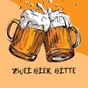 Логотип телеграм канала @zweibierbitte — Zwei Bier, bitte | Немецкий язык