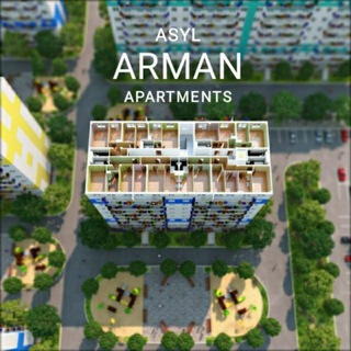 Telegram chat Asyl Arman Apartments logo