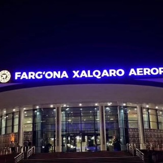 Telegram chatining logotibi aeroport_vodiy — Fargʻona Aeroporti