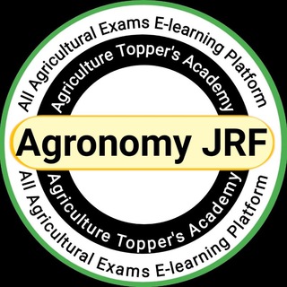 Telegram chat Agronomy JRF SRF NET logo