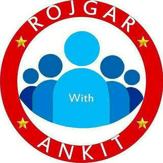 Telegram chat 🇮🇳🎯ROJGAR WITH ANKIT🎯🇮🇳 ™ logo