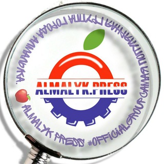 Telegram chat ALMALYK.PRESS   #officialgroup logo