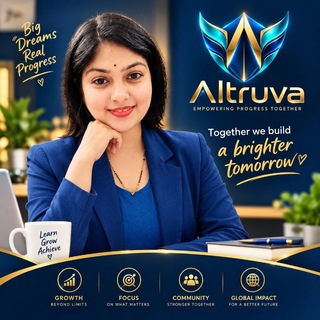 Telegram chat ALTRUVA GLOBAL COMMUNITY logo