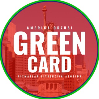 Telegram chat America Visa (Green Card) logo