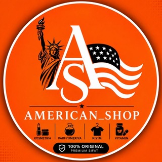 Telegram chat American Shop logo