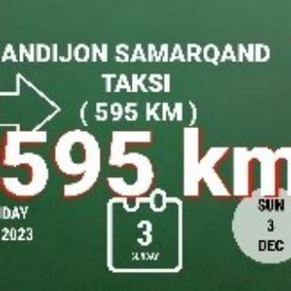 ANDIJON SAMARQAND TAKSI VODIY VOXA - Telegram Groups