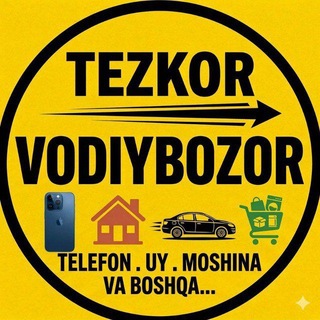 Telegram chat Tezkor Vodiybozor logo