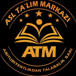 Telegram chat 🎗Asl Ta’lim Markazi🎗 ATM logo