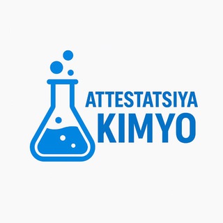 Telegram chat Attestatsiya Kimyo Guruh ( Muhammadsodiq ) logo