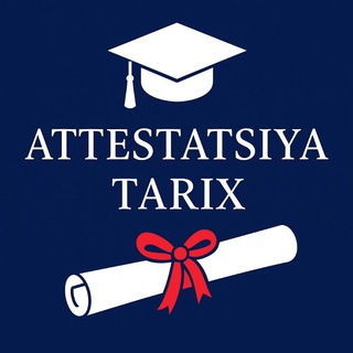 Telegram chat MILLIY SERTIFIKAT VA ATTESTATSIYA TARIX 2026 logo