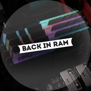 Telegram chat Back in Ram logo