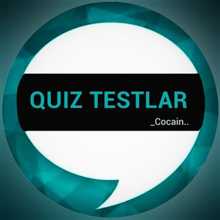 Telegram chat QUIZ TESTLAR logo