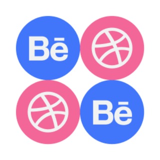 Telegram chat Behance / Dribbble обмен лайками logo