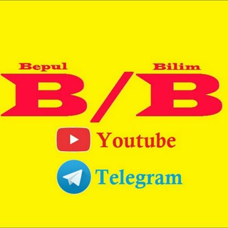 Telegram chat Bepul Bilim | RASMIY GURUH logo