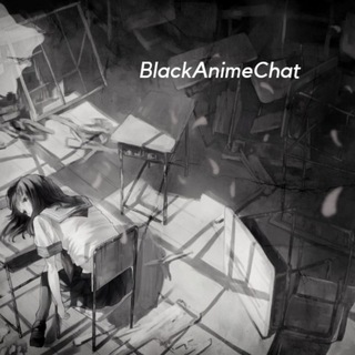 Telegram chat BlackAnimeChat logo