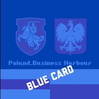 Telegram chat Blue Card Poland logo