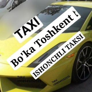 Telegram chat BO'KA TOSHKENT ISHONCHLI TAKSILARi Бука ташкент такси logo