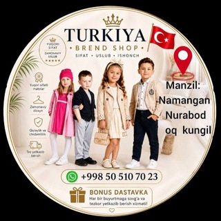 Telegram chat Turkiya brend shop 🇹🇷🇹🇷🇹🇷 logo