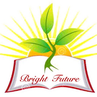 Telegram chat Bright future logo
