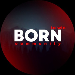 Telegram chat Born to win logo