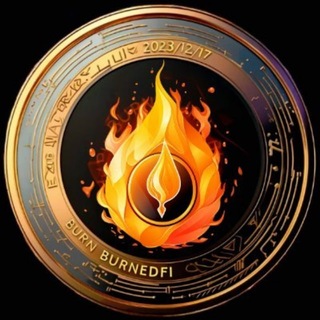 电报聊天的标志 burnedfi — burnedFi 币安燃烧符文龙头（社区）