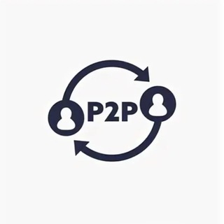 Telegram chat P2P logo