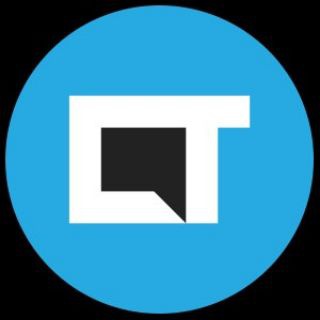 Telegram chat Canaltech logo