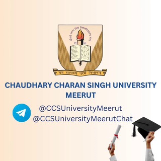 Telegram chat CCS University Meerut Chat Group logo