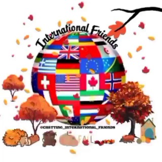 Telegram chat International Friends | English Club🔥 logo