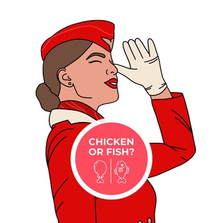Telegram chat Бортпроводники Chicken or Fish Community logo