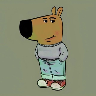 Telegram chat just a chill guy CTO logo