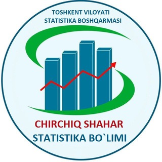 Telegram chat Chirchiq shahar statistika bo'limi_1727419 📊 Отдел статистики города Чирчика logo