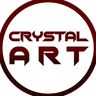 Telegram chat Crystal Art logo