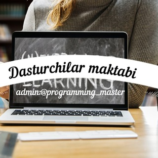 Telegram chat Dasturchilar maktabi logo