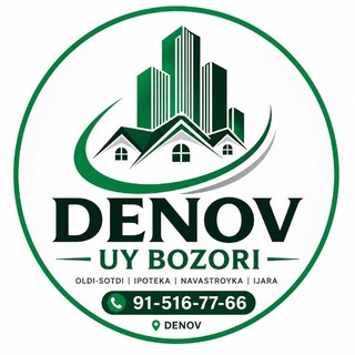 Telegram chat DENOV UY BOZOR1 logo