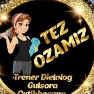 Логотип телеграм-чата dietolog_gulsora — ТЕЗ__ОЗАМИЗ