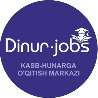 Telegram chat Dinur Jobs | Rasmiy 📢 logo