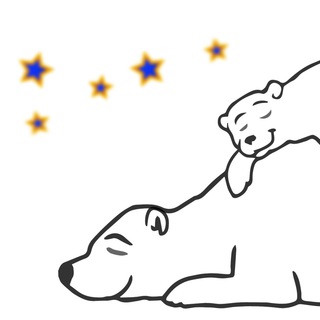 Telegram chat Графический дизайнер и медведи logo