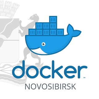 Telegram chat Docker Novosibirsk logo