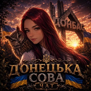 Telegram chat чат Донецька Сова 🦉 logo