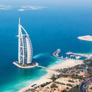 Telegram chat Dubaida ish topish logo