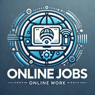 Telegram chat Online jobs logo