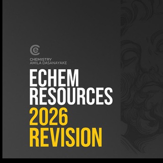Resources 2026 Revision | ECHEM - Telegram Groups