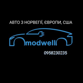 Telegram chat Електромобілі з Норвегії , США Нідерландів та Німеччини 🔋 MODWELL logo